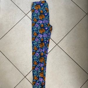 LuLaRoe Floral Leggings